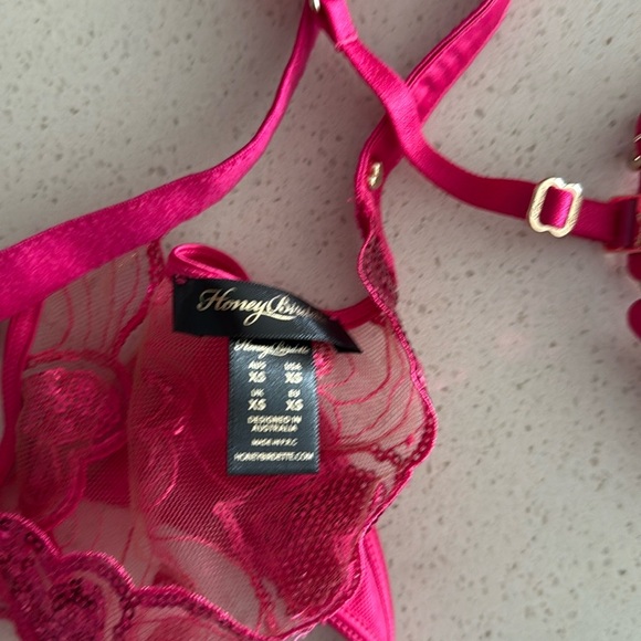 Honey Birdette Hearts Sequin Set - Picture 8 of 11